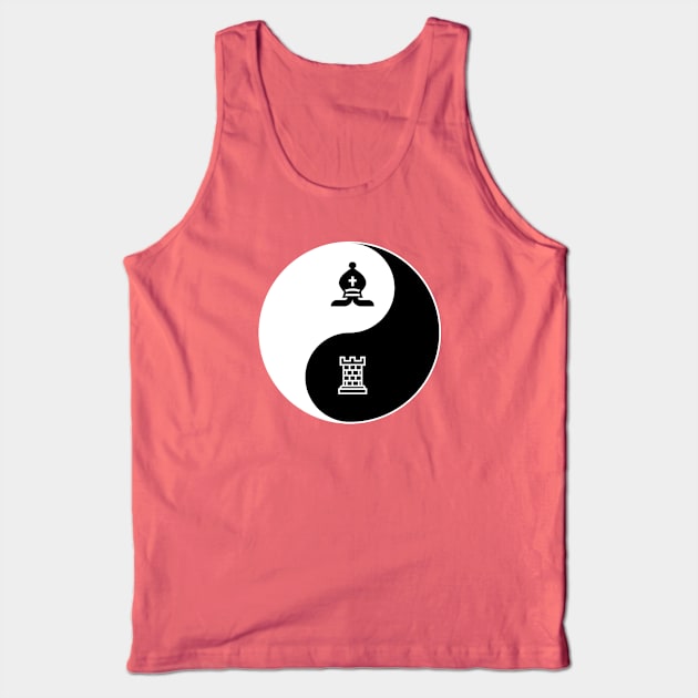 Bishop-Rook Yin Yang Tank Top by Designs_by_Tom